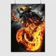 Постер Призрачный Гонщик, Ghost Rider, A1 85×60 см (id1076) - изображение 1
