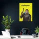 Постер Киберпанк 2077, Cyberpunk 2077, A3 42×30 см (id3839) - изображение 3