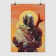 Постер Мандалорец, Звёздные Войны, Дин Джарин и Грогу, Mandalorian, Star Wars, A2 60×43 см (id3959) - изображение 1