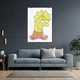 Постер Симпсоны, Лиза, Simpsons, Nobody cares, A3 42×30 см (id1027) - изображение 4