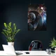 Постер Капитан Америка и Железный Человек, Captain America, Iron Man, супергеройский постер, A3 42×30 см (id0042) - изображение 3