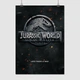 Постер Мир Юрского Периода, лого, Jurassic World, A3 42×30 см (id4080) - изображение 1
