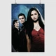 Постер Дневники вампира, Vampire Diaries, A2 60×43 см (id4094) - изображение 1
