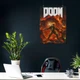 Постер Палач Рока и демоны, Doomguy, Doom Slayer, A1 85×60 см (id1611) - изображение 3