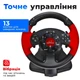 Игровой руль Esperanza USB PC/PS3/PS2 Black/Red EG103 руль проводной для игр геймпад - изображение 5