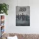 Постер Волчонок, главные герои в тумане, Teen Wolf, A3 42×30 см (id0996) - изображение 6