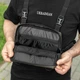 Сумка-жилет нагрудная PLATE хаки тканевая с креплением MOLLE 2л - изображение 6