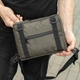 Сумка-жилет нагрудная PLATE хаки тканевая с креплением MOLLE 2л - изображение 13