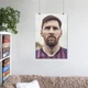 Постер Футболист Лионель Месси, ФК Барселона, Lionel Messi, Barcelona, A3 42×30 см (id5915) - изображение 6