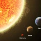 Постер Солнечная система, схема (англ), Sol System, A3 30×42 см (id3347) - изображение 2