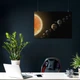 Постер Солнечная система, схема (англ), Sol System, A3 30×42 см (id3347) - изображение 3