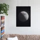 Постер Місяць та зірки, Moon, A3 42×30 см (id5049) - зображення 6
