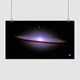 Постер Галактика Сомбреро, Sombrero Galaxy, A3 23×42 см (id2185) - зображення 1