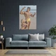 Постер Арнольд Шварценеггер с женой и бокалом, Arnold Schwarzenegger, A2 60×43 см (id5421) - изображение 4