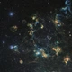 Постер Галактика Большое Магелланово Облако, Large Magellanic Cloud, A3 30×30 см (id6388) - изображение 2