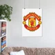 Постер Манчестер Юнайтед, футбольный клуб, Manchester United, A3 42×30 см (id1935) - изображение 6