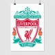 Постер Ливерпуль, футбольный клуб, Liverpool, A3 42×30 см (id1933) - изображение 1