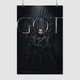 Постер Ария Старк на Железном Троне, GoT, Game of Thrones, A3 42×28 см (id3304) - изображение 1