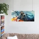 Постер Игра Престолов, коллаж-панорама, GoT, Game of Thrones, A2 28×60 см (id0754) - изображение 6