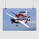 Постер Спортивные самолёты, авиашоу, Cirrus Vision SF50, A3 28×42 см (id6480) - изображение 1