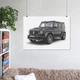 Постер Мерседес Гелендваген, Гелик, Mercedes-Benz Gelandewagen, G-Wagen, A3 30×42 см (id4004) - изображение 6