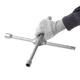 Ключ баллонный крестовой укрепленный INTERTOOL HT-1604 - изображение 7
