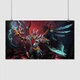 Постер Дота 2, Скаймаг, Skywrath Mage, Dota 2, плакат для геймера, A1 60×107 см (id1126) - изображение 1