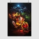 Постер Дота 2, ДК, Дэвион, Dragon Knight, Dota 2, плакат для геймера, A3 42×30 см (id2028) - изображение 1