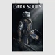 Постер Тёмные души, рыцарь, Dark Souls, A3 42×28 см (id6523) - изображение 1