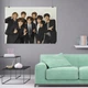 Постер БТС в чёрных костюмах, Bangtan Boys, BTS, кейпоп, A3 30×42 см (id2649) - изображение 7