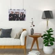 Постер БТС, у стены с логотипами, Bangtan Boys, BTS, кейпоп, A3 28×42 см (id2648) - изображение 8