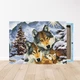 Алмазна мозаїка на підрамнику ColorArt Вовки 30x40 STP406 + Подарунок лак для покриття - зображення 3