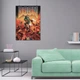 Постер Дум, Doom 1 (1993), Думгай, Палач Рока, декор комнаты геймера, A3 42×30 см (id4321) - изображение 7