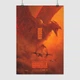 Постер Ґодзілла, кайдзю Родан, Rodan, Godzilla 2 (2019), A3 42×29 см (id3748) - зображення 1
