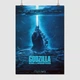 Постер Годзилла: Король Монстров, кайдзю, Godzilla 2 (2019), A3 42×30 см (id3691) - изображение 1