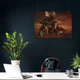 Постер Вархаммер 40000, Dark Queen Lady Solaria, Warhammer 40000, A3 30×42 см (id2000) - изображение 3