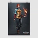 Постер Ведьмак, Трисс Меригольд, Witcher, Triss Merigold, A3 42×28 см (id4778) - изображение 1