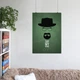 Постер Во все тяжкие, Breaking Bad, A3 42×30 см (id0964) - изображение 6