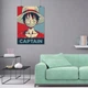 Постер Большой Куш, Ван Пис, Монки Д. Луффи, One Piece, Captain, аниме постер, A3 42×30 см (id3587) - изображение 7