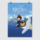 Постер Служба доставки Кікі, аниме, Хаяо Міядзакі, Kiki’s Delivery Service (1989), A3 42×30 см (id5825) - зображення 1