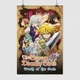 Постер Семь смертных грехов, Seven Deadly Sins, Nanatsu no Taizai, A3 42×28 см (id5372) - изображение 1