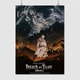 Постер Атака на титанов, Attack on Titans, A1 85×60 см (id4836) - изображение 1