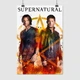 Постер Сверхъестественное, братья Винчестеры и логотип, Supernatural, A3 42×28 см (id4313) - изображение 1