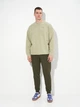 Свитшот оверсайз на флисе мужской Puma Essentials Elevated 68805082 2XL Lux Army (4069157445795) - изображение 3