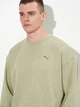 Свитшот оверсайз на флисе мужской Puma Essentials Elevated 68805082 2XL Lux Army (4069157445795) - изображение 4