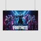 Постер Фортнайт, Сезон 10, Fortnite, плакат для геймера, A3 24×42 см (id3722) - изображение 1