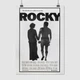 Постер Рокки, Rocky (1976), Сильвестр Сталлоне, культовое кино, A3 42×30 см (id0764) - изображение 1