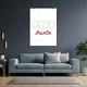 Постер Лого Audi, A3 42×30 см (id6781) - изображение 4