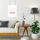 Постер Лого Audi, A3 42×30 см (id6781) - изображение 8