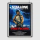 Постер Рэмбо: Первая кровь, Сильвестр Сталлоне, Rambo: First Blood (1982), A3 42×30 см (id5437) - изображение 1
